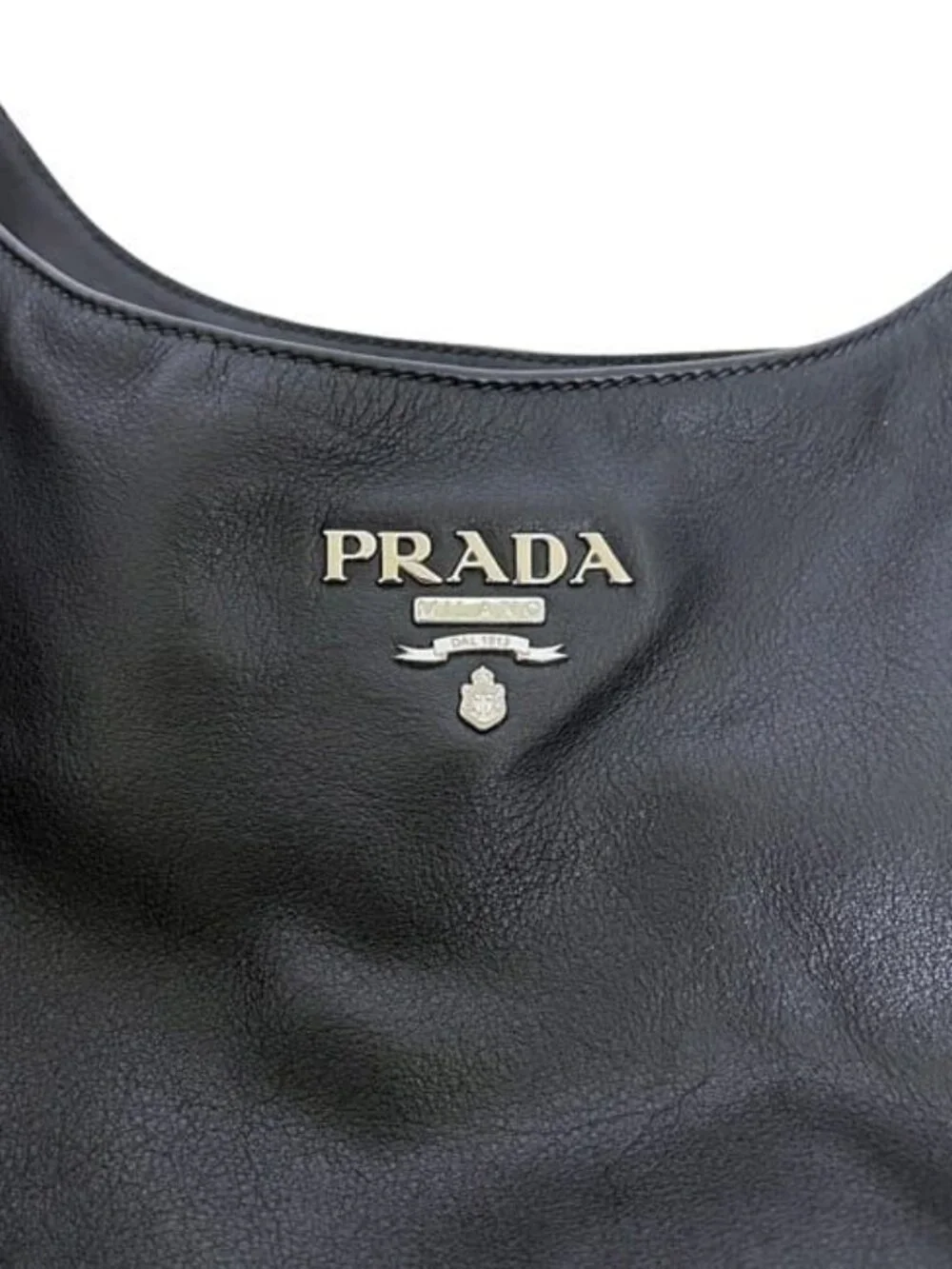 Prada Chain Tote Black Nero Leather - Picture 10 of 10